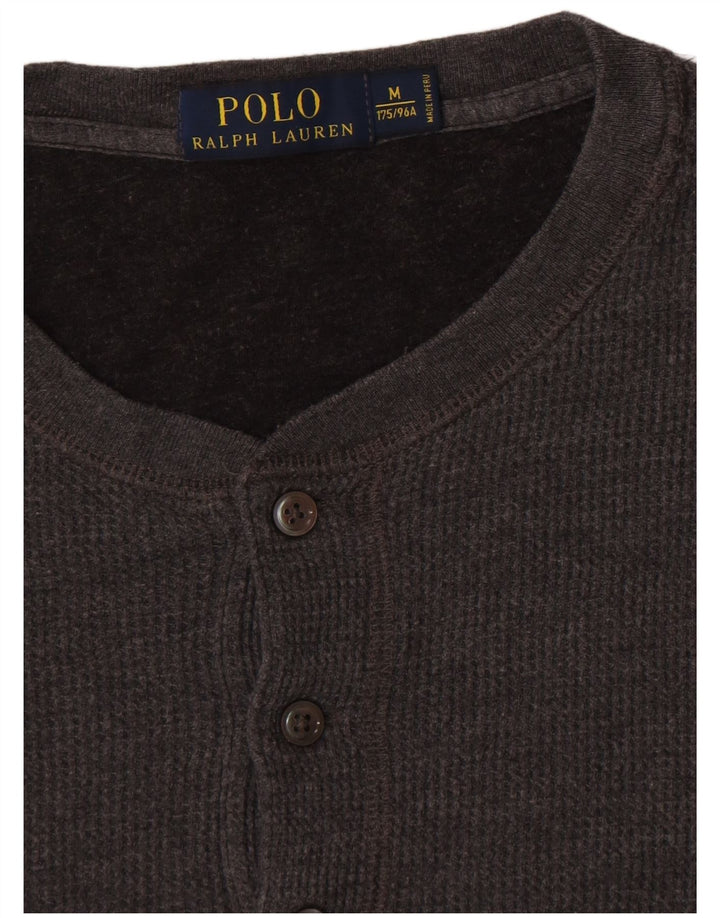 Polo Ralph Lauren muška majica dugih rukava srednje sive boje
