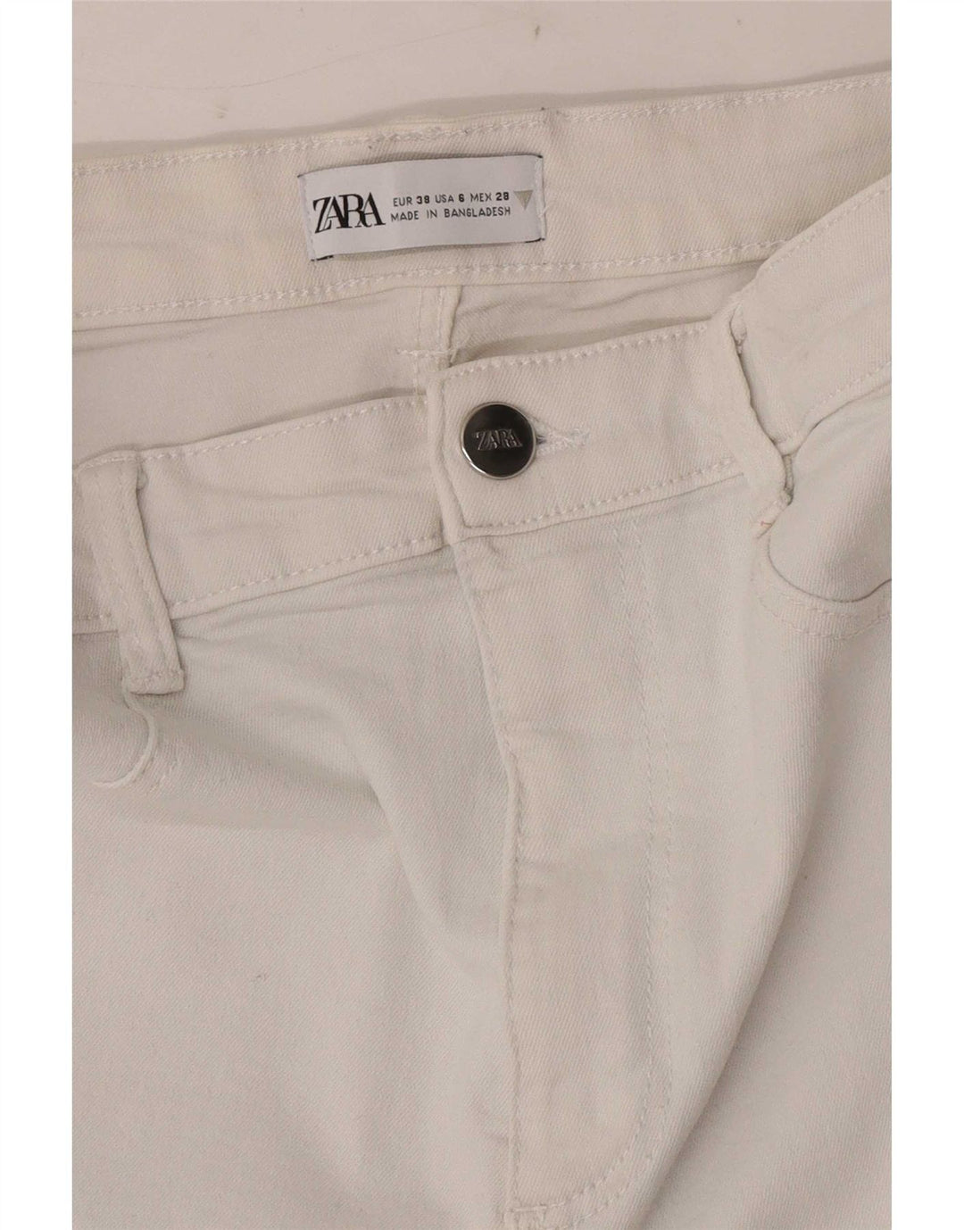 Zara ženske jegging traperice EU 38 male W28 L28 bijele