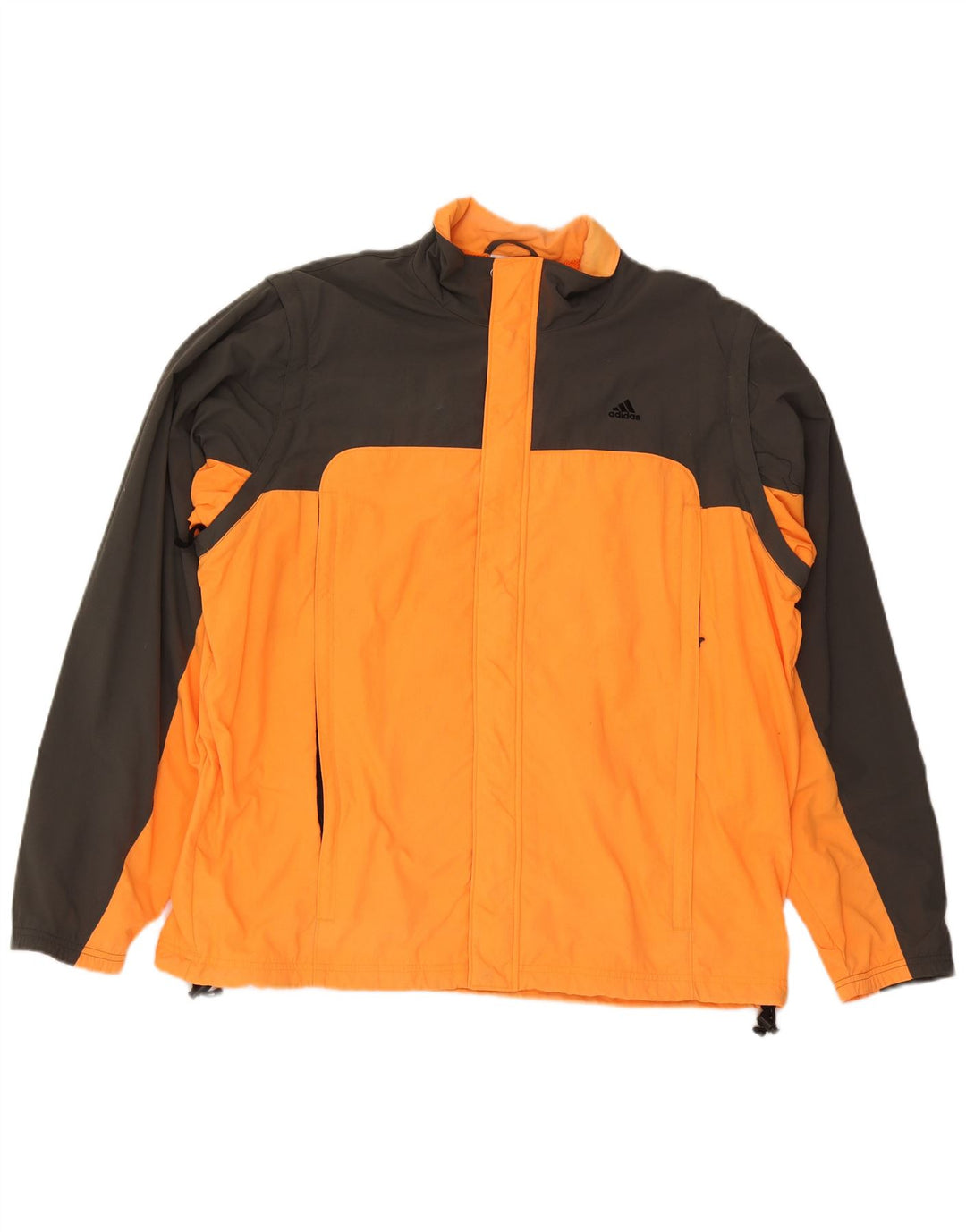 Adidas muška kišna jakna UK 42 XL poliester narančaste boje