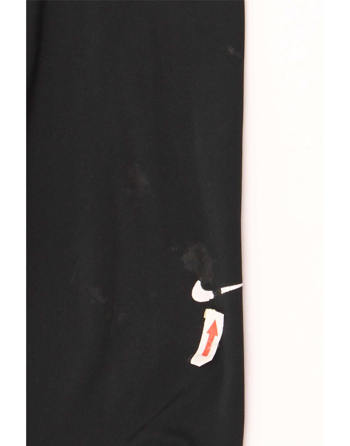 Nike ženske kapri grafičke tajice UK 8 male crne