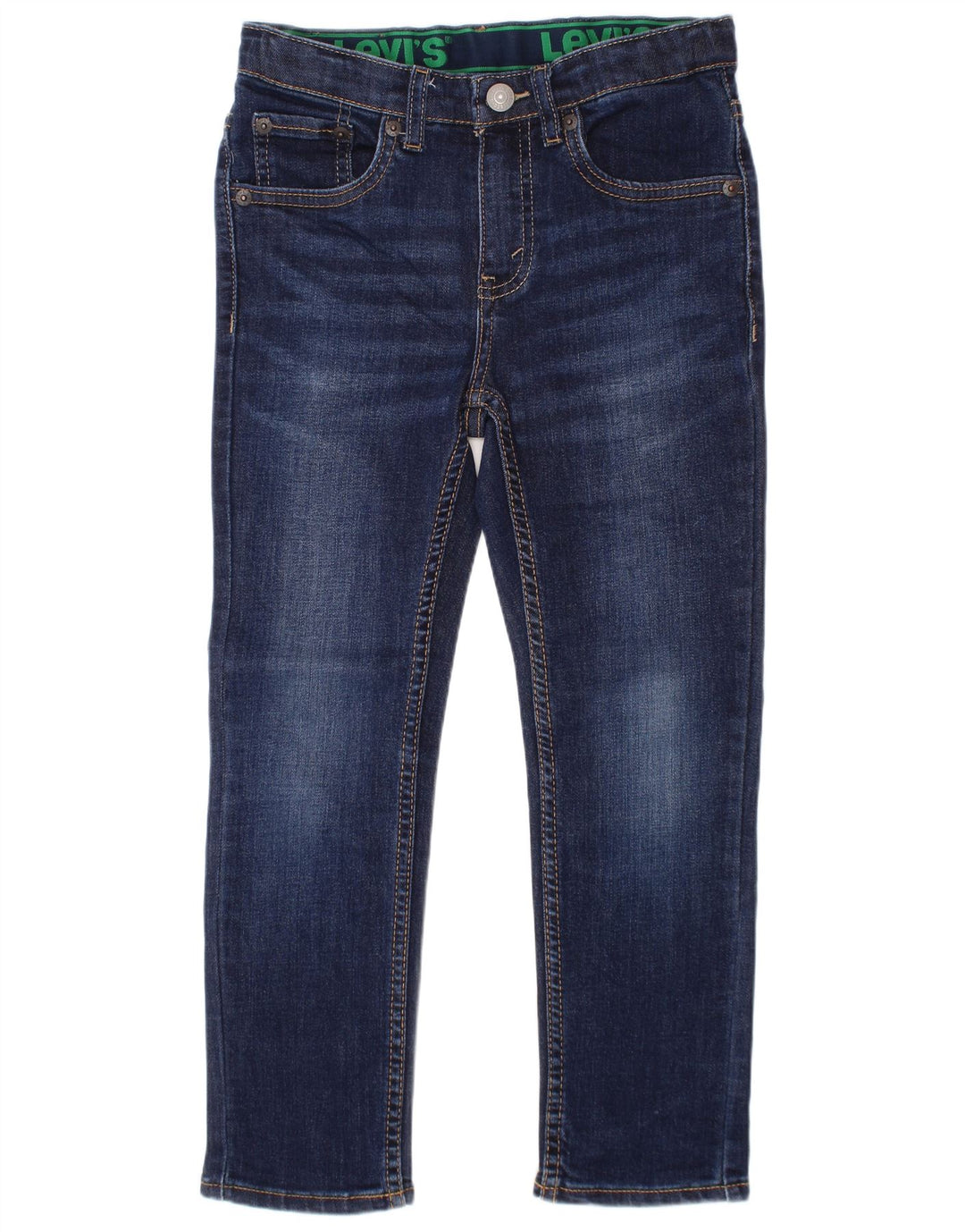 LEVI'S Boys 510 uske traperice 5-6 godina W24 L20 tamnoplavi pamuk