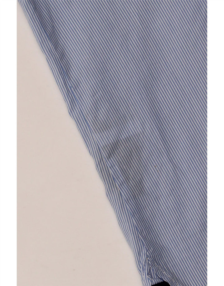 TOMMY HILFIGER Ženska košulja UK 20 2XL pamuk s plavim prugama