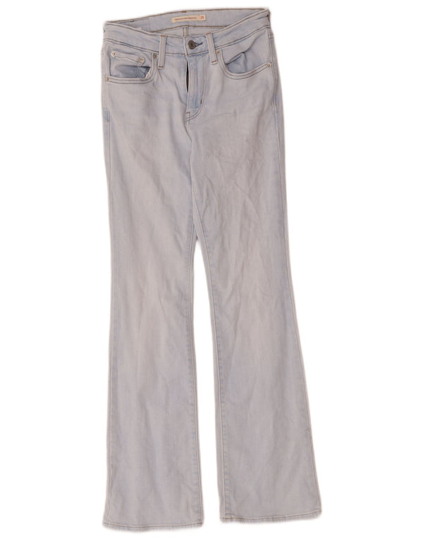 Ženske traperice Levi's 725 High Rise Bootcut W25 L29 Blue Cotton