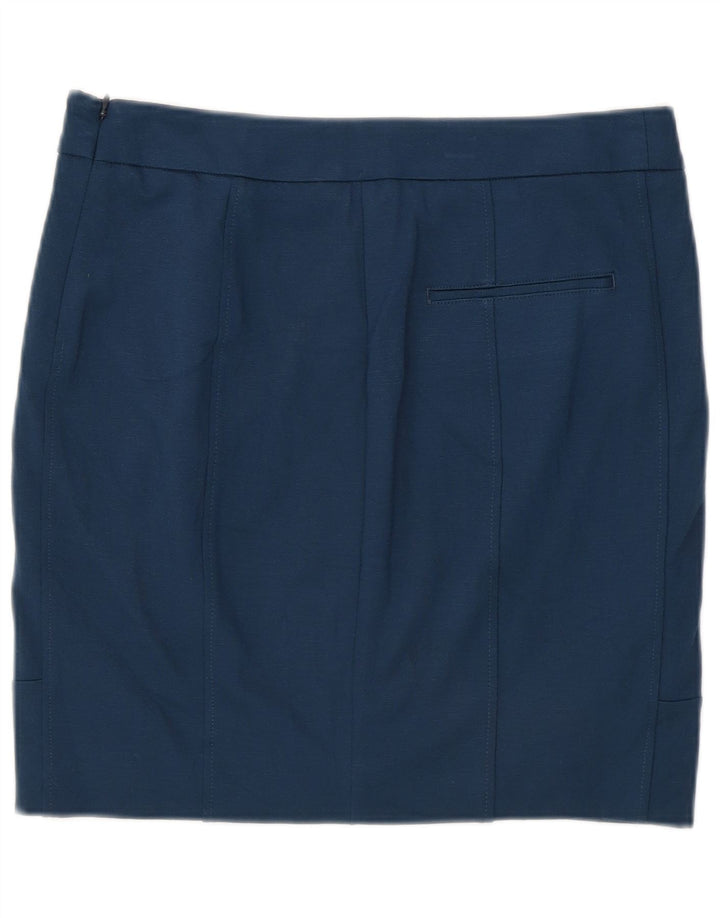 Calvin Klein ženska mini suknja US 4 mala W28 plava viskoza