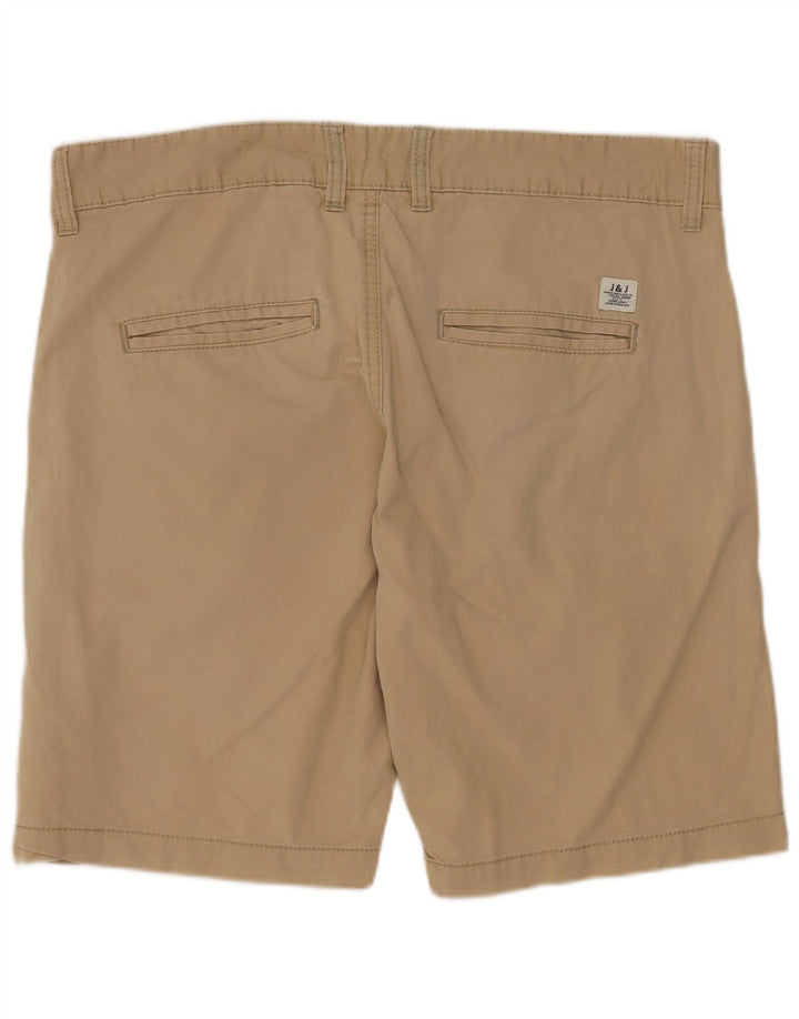 JACK & JONES Muške chino kratke hlače W34 velike bež boje