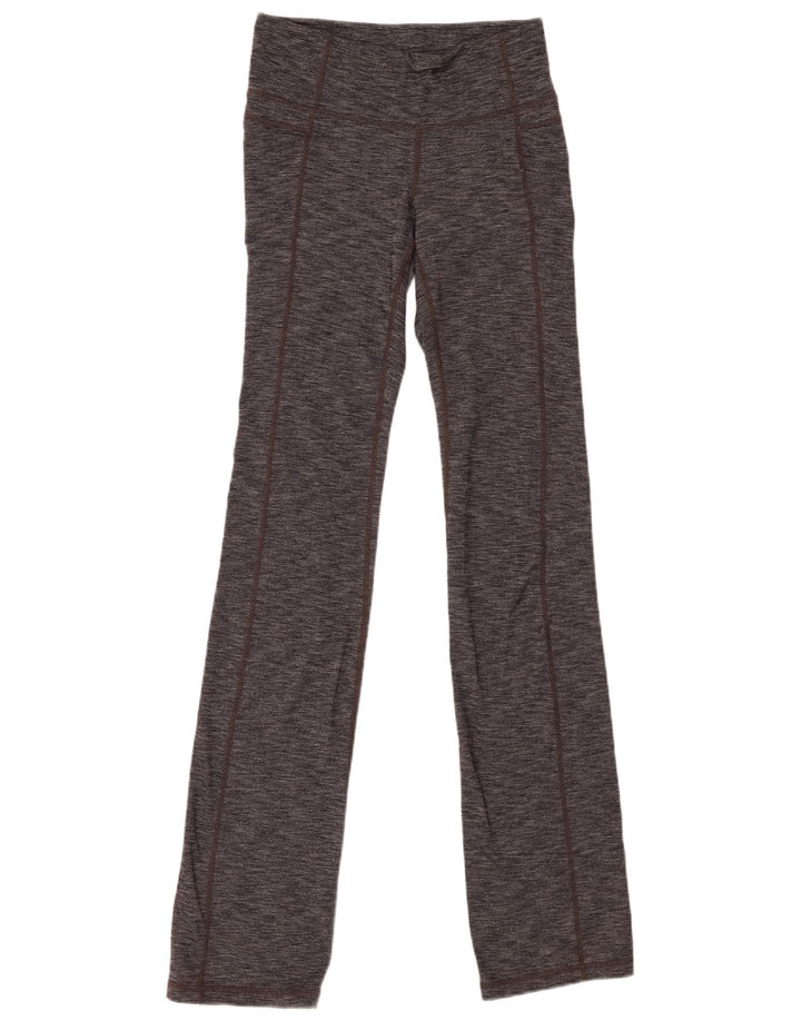 ATHLETA Ženske tajice UK 8 Mali sivi flekasti najlon