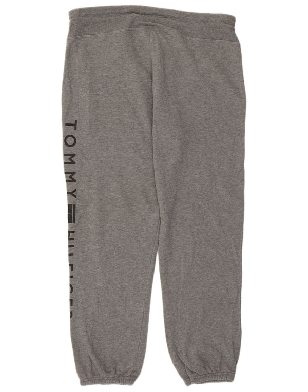 Tommy Hilfiger Ženska trenirka Hlače Joggers UK 18 XL Sivi pamuk