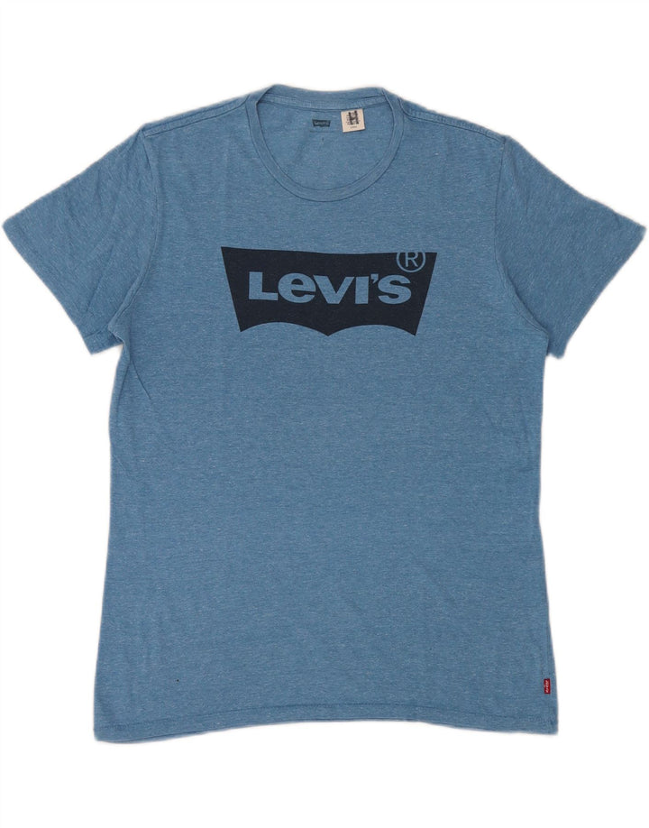 Levi's muška majica kratkih rukava s grafičkim motivima s malim plavim pjegama