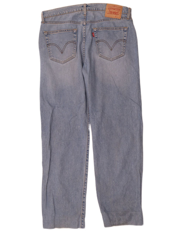 Levi's Mens 751 Regular Straight Jeans W36 L32 Plavi pamuk