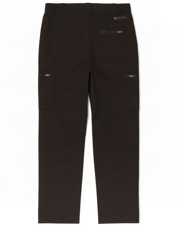 Mountain Warehouse muške ravne kargo hlače W32 L28 crni poliester