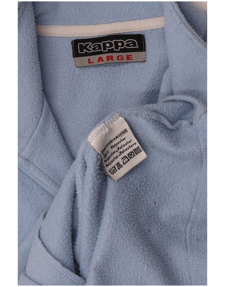 Kappa jakna od flisa za djevojčice 9-10 godina, velika, plava od poliestera