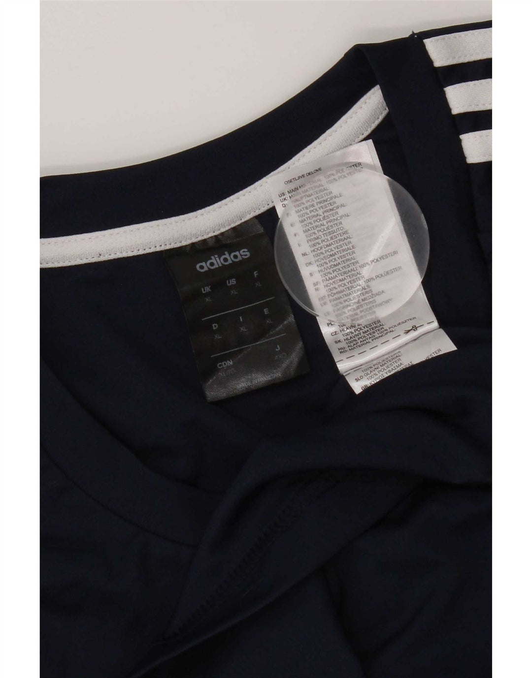 Adidas muška majica Climalite Top XL tamnoplavi poliester