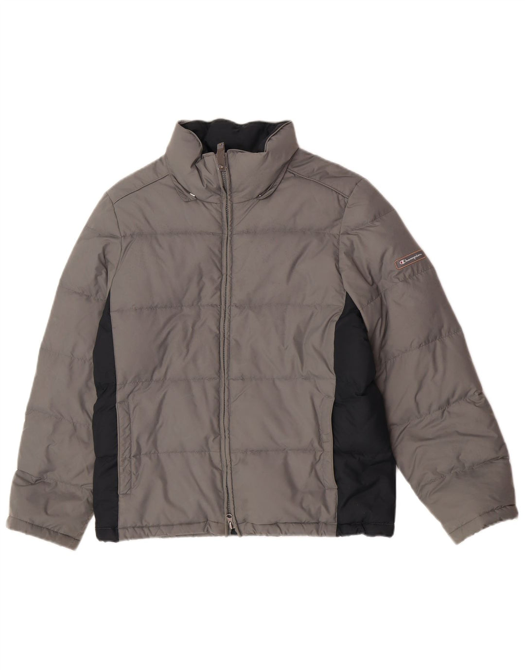 Champion velika muška podstavljena jakna UK 10 Small Grey Colourblock