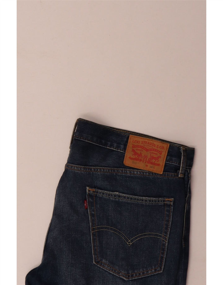 Levi's muške 511 kratke traper kratke hlače W36 veliki plavi pamuk