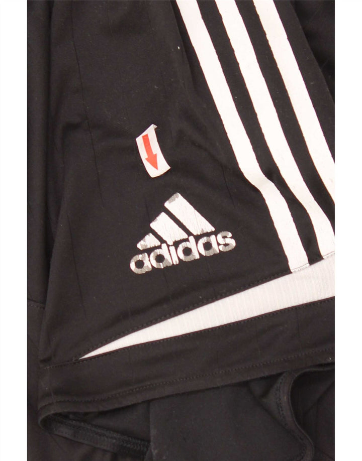 Adidas muške grafičke sportske kratke hlače srednje crne boje od poliestera