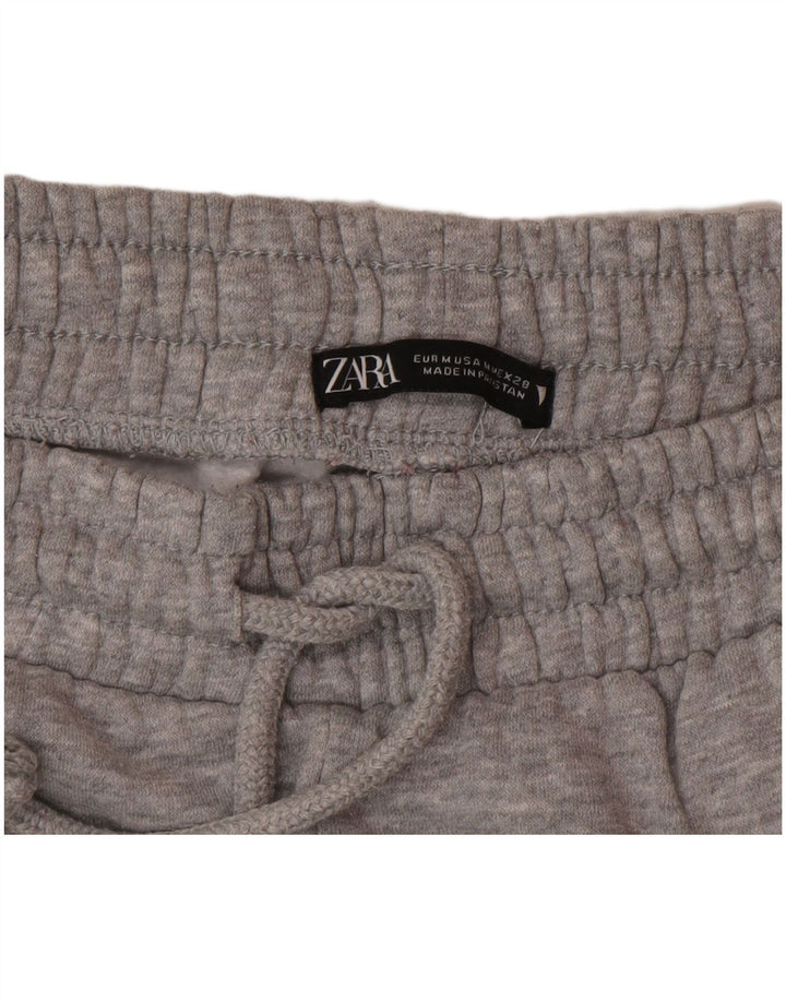 Zara Ženska trenirka Hlače Joggers UK 12 Medium Grey Flecked Poliester