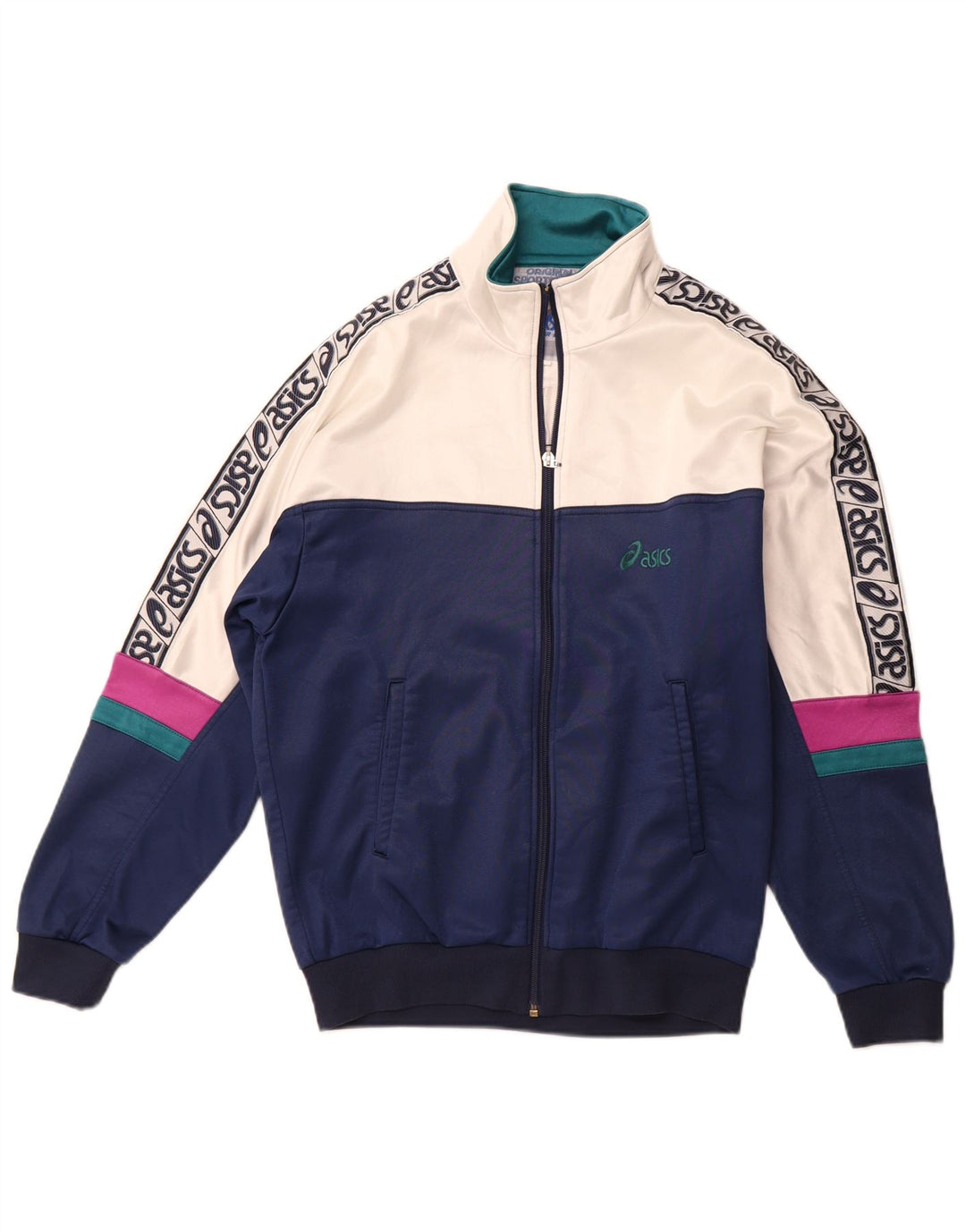 Asics ženska puna trenirka IT 48 XL tamnoplava poliamidna boja