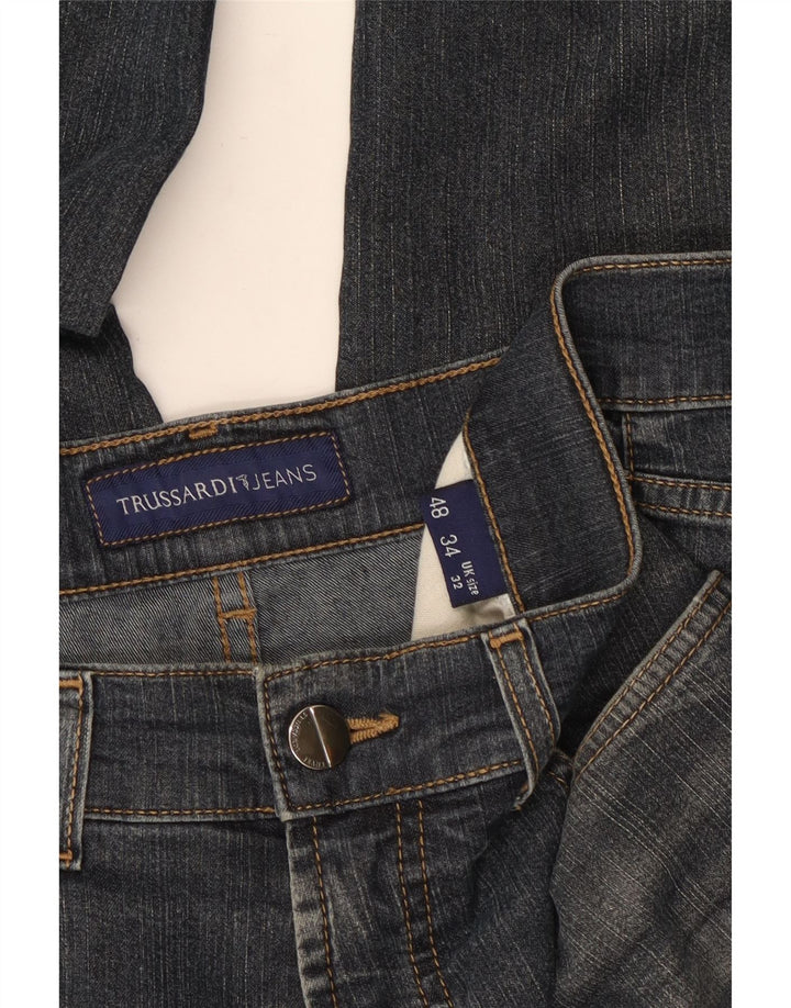 Trussardi muške ravne traperice W32 L30 plave