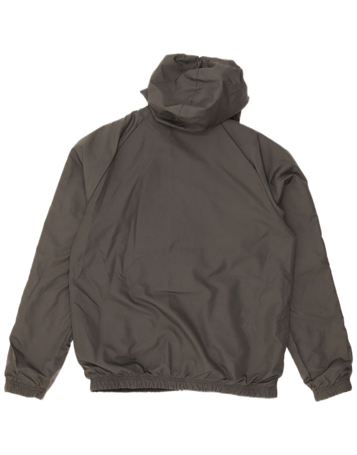 ADIDAS muška grafička reverzibilna jakna UK 38 srednje crne boje