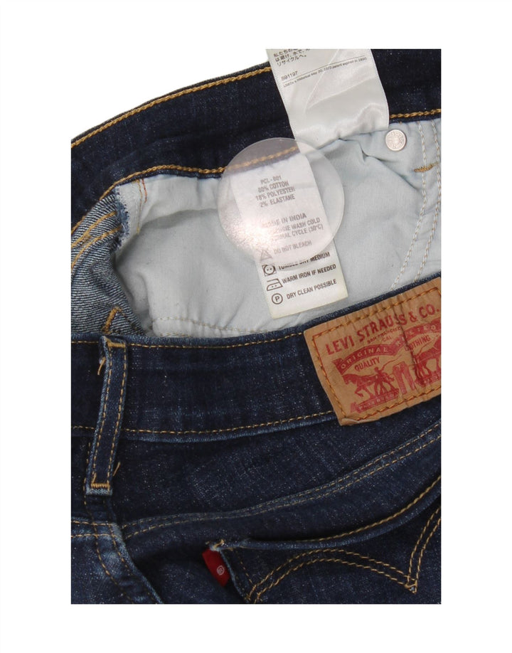 Levi's Ženske Bootcut traperice W28 L30 Plavi pamuk