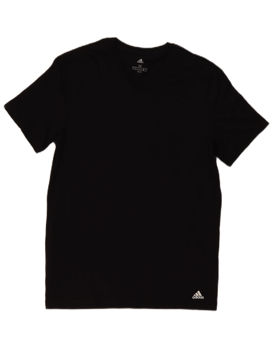 ADIDAS muška majica kratkih rukava Srednji crni pamuk