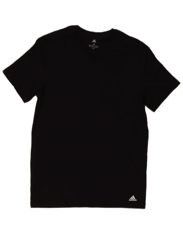 ADIDAS muška majica kratkih rukava Srednji crni pamuk