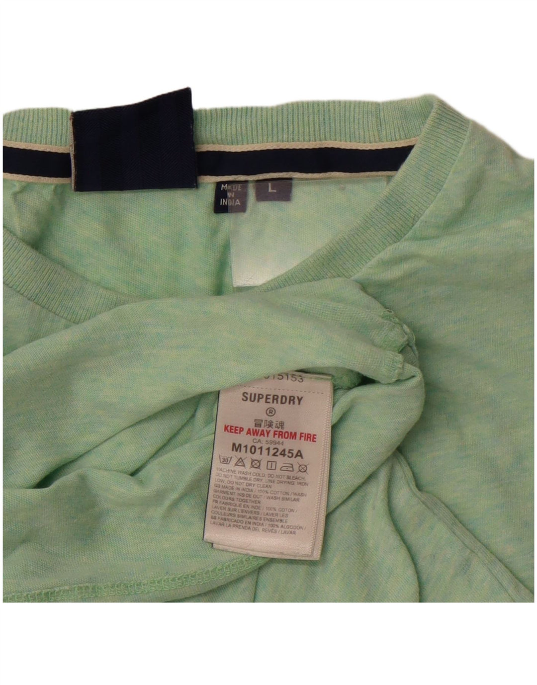 Superdry muška majica kratkih rukava Veliki zeleni pamuk