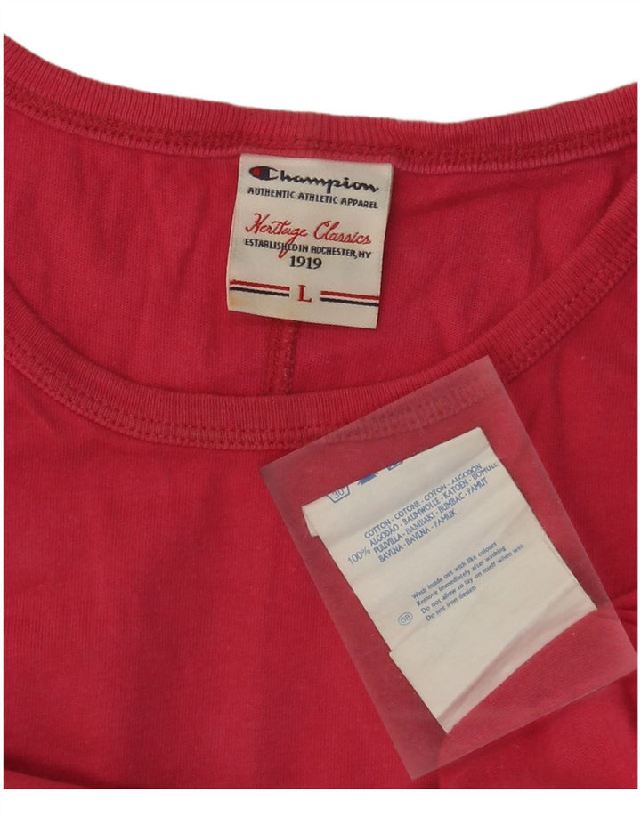 CHAMPION Ženska majica kratkih rukava Heritage Classics Graphic UK 14 Large Pink