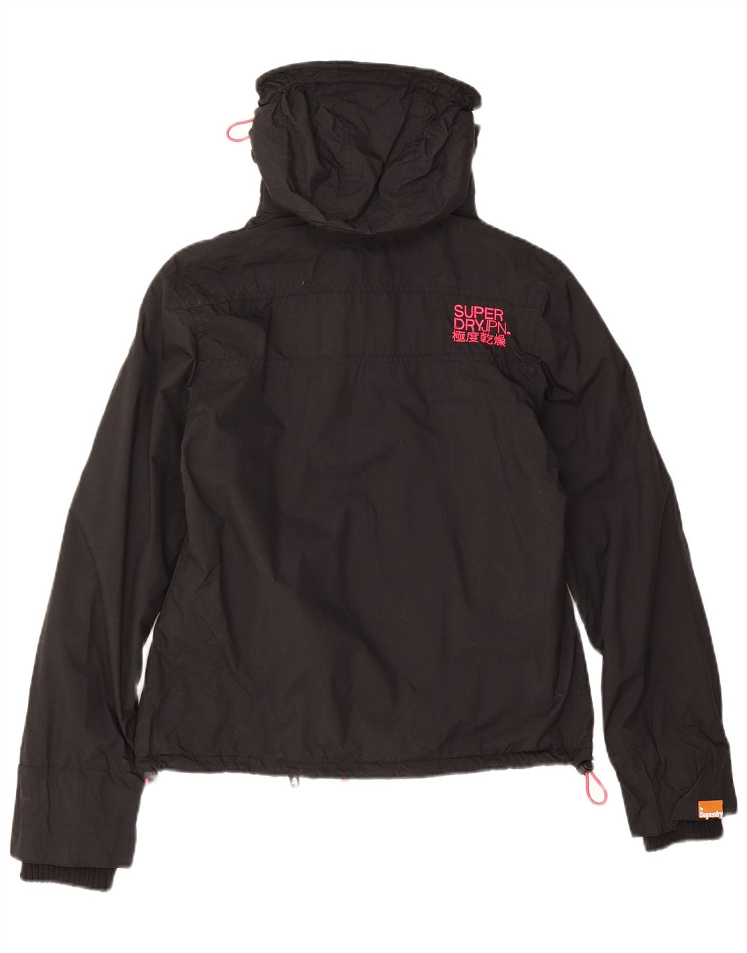 Superdry ženska vjetrovka s grafičkim motivima UK 14 srednje crna