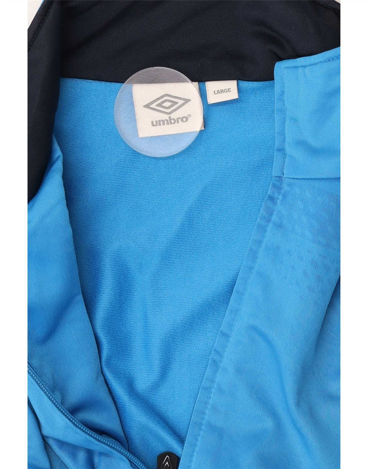 Umbro muška gornja jakna trenirke Large Blue Colourblock