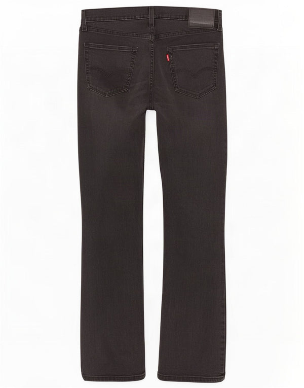 Levi's muške 527 Bootcut traperice W33 L34 crni pamuk