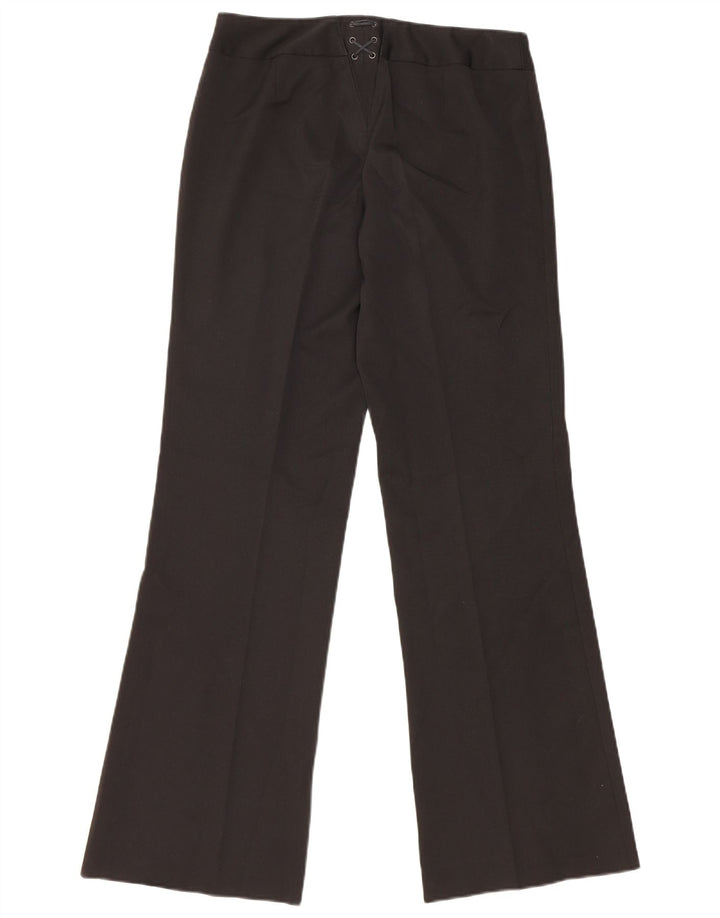 Ženske hlače Oasis Bootcut UK 10 Male W28 L31 crni poliester