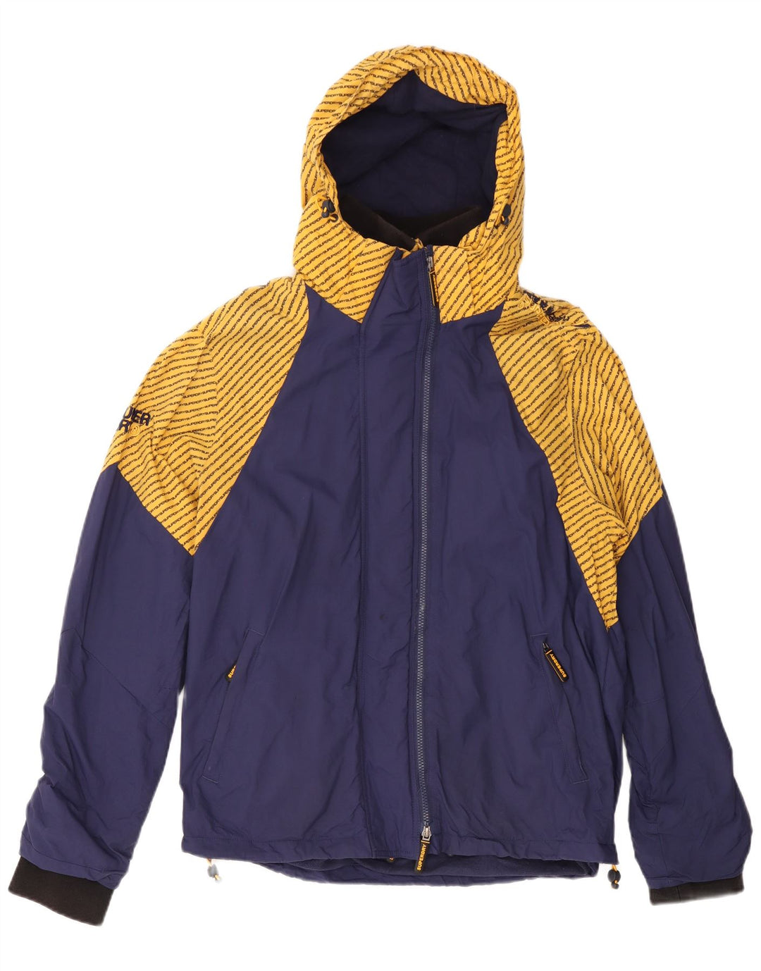 Superdry ženska jakna s grafičkom vjetrovkom UK 20 2XL tamnoplava