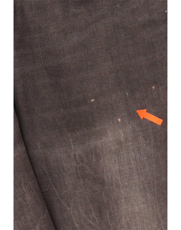 Superdry Mens Corporal Slim Jeans W34 L32 Sivi pamuk