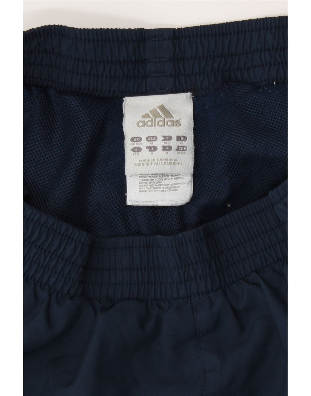 Adidas muške hlače za trenirku UK 40/42 Medium tamnoplavi poliester