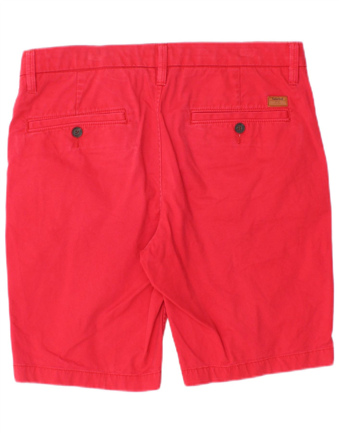 Timberland muške chino kratke hlače W31 srednje crvene boje pamuka