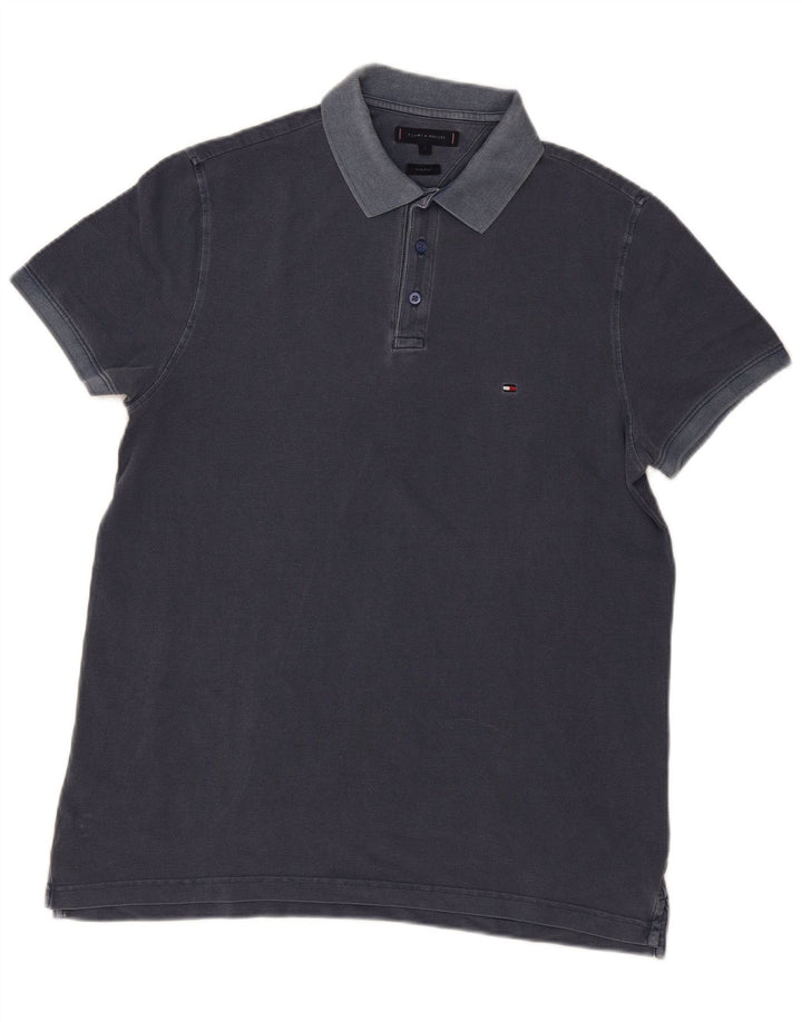 Tommy Hilfiger muška polo majica standardnog kroja velika tamnoplava