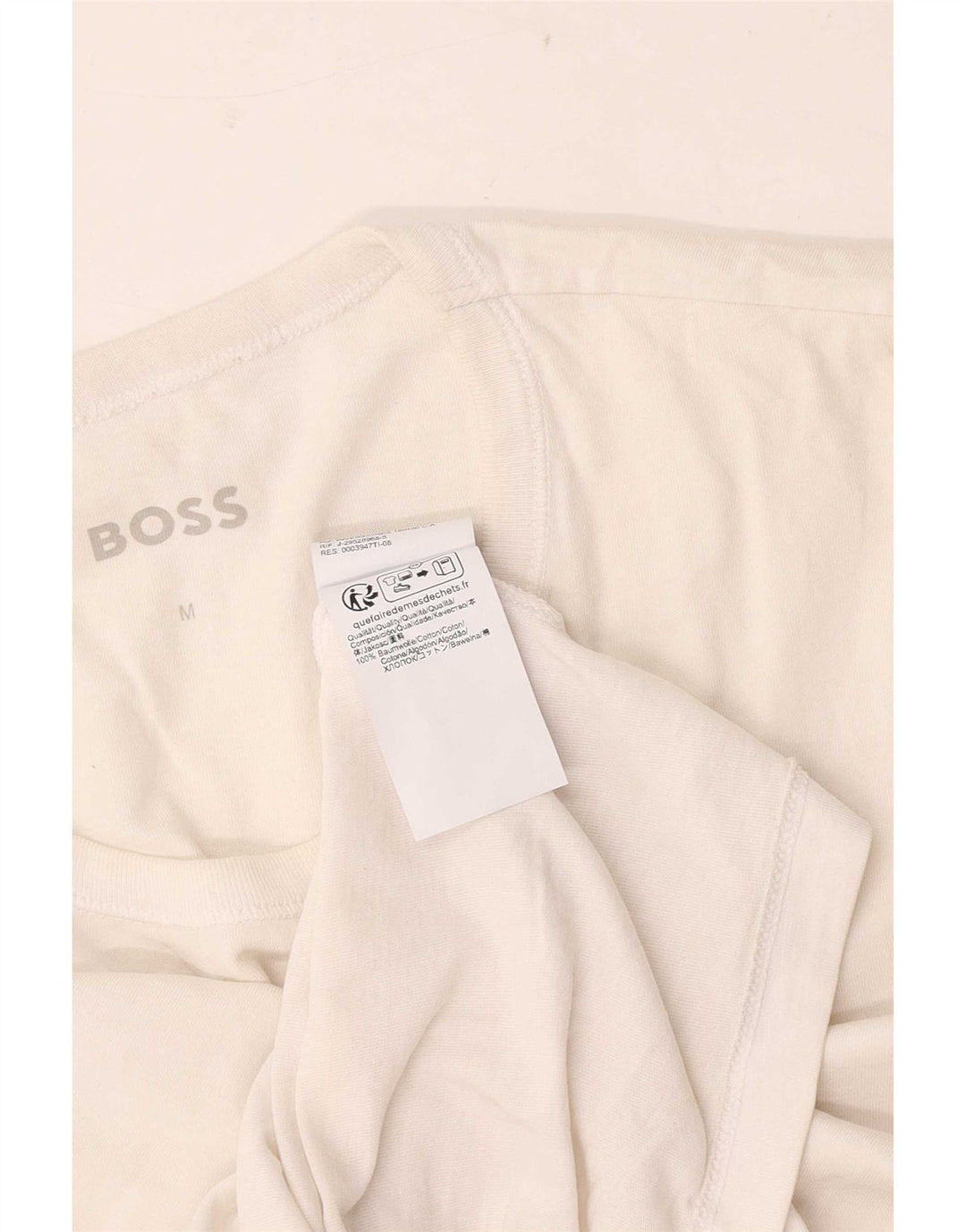 Hugo Boss Muška majica kratkih rukava Mali bijeli pamuk