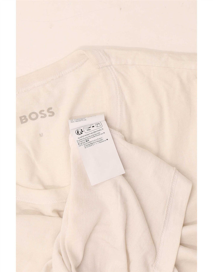 Hugo Boss Muška majica kratkih rukava Mali bijeli pamuk