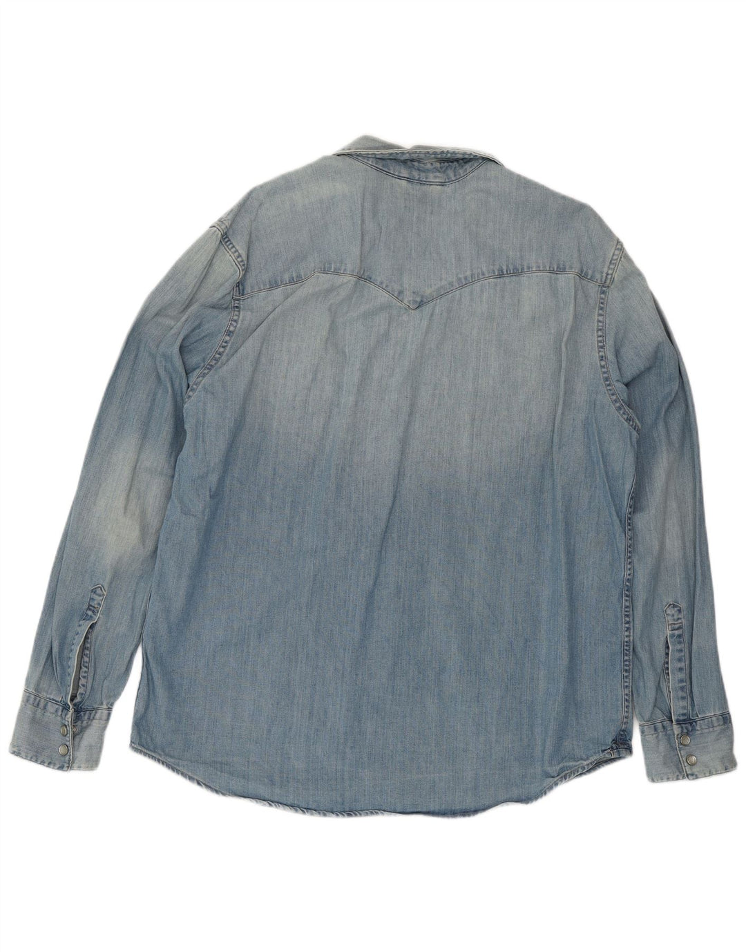 Levi's muška traper košulja XL plavi pamuk
