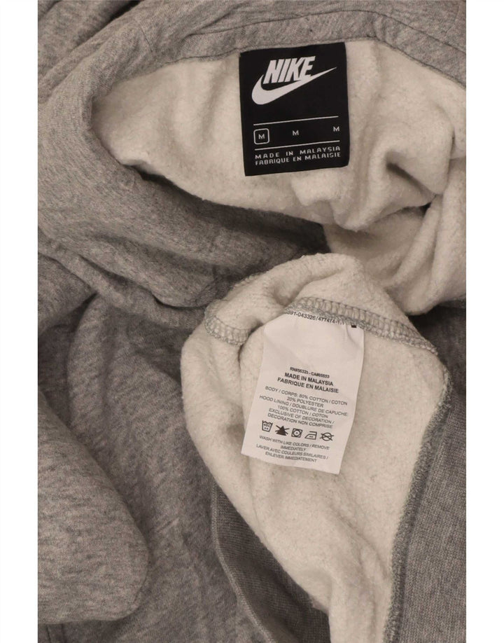 Nike muška majica s kapuljačom s kapuljačom, srednje sivi pamuk