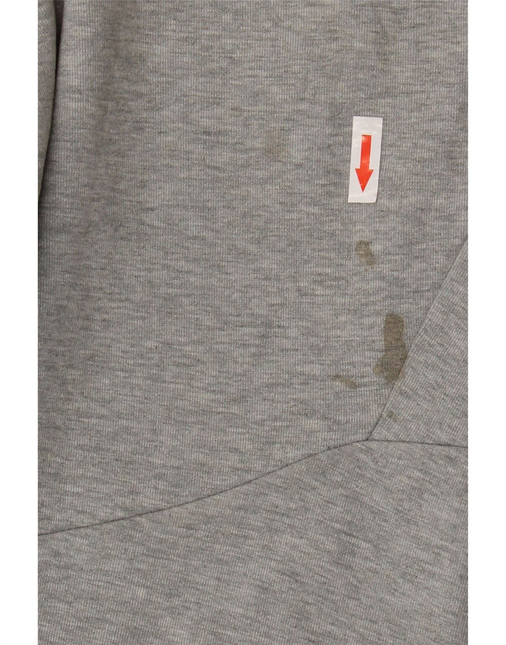 Nike muške trenirke, hlače za trčanje srednje sive boje, pamuk