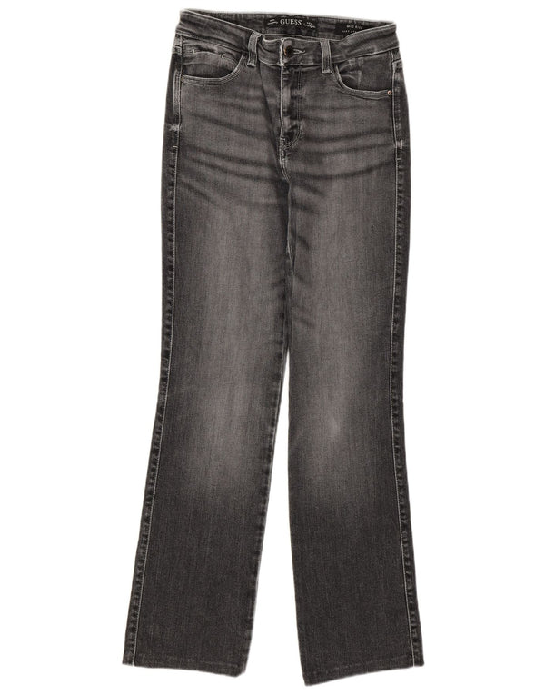 GUESS Ženske ravne traperice srednjeg rasta W27 L30 sive