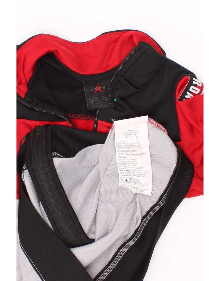 Gornja jakna trenirke Jordan Boys Graphic 5-6 Years Medium Red Colourblock