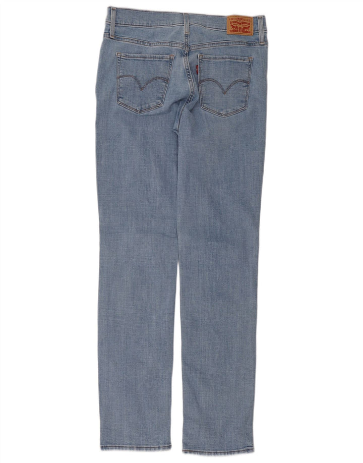 Levi's ženske ravne traperice 314 za oblikovanje W28 L32 plavi pamuk