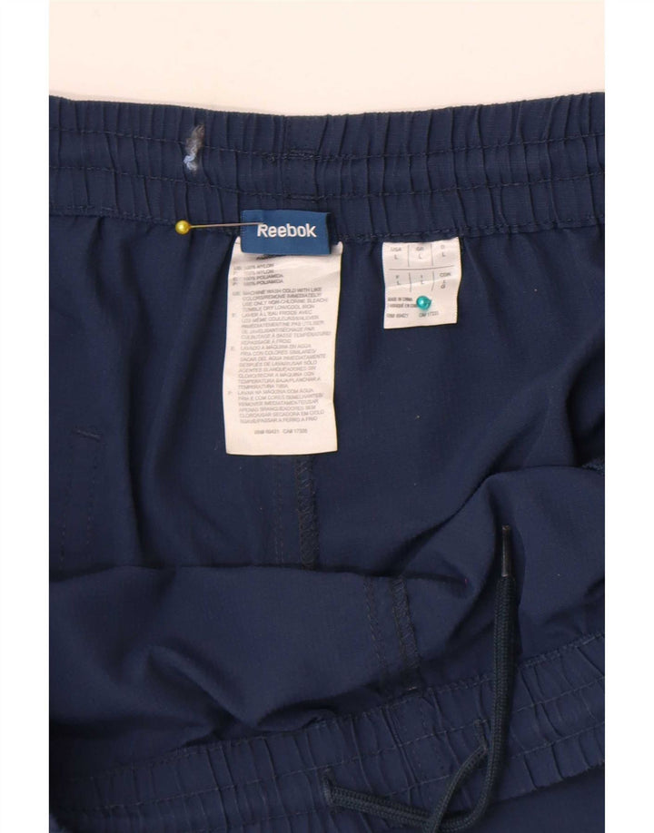 Reebok muške sportske kratke hlače velike tamnoplave najlonske boje