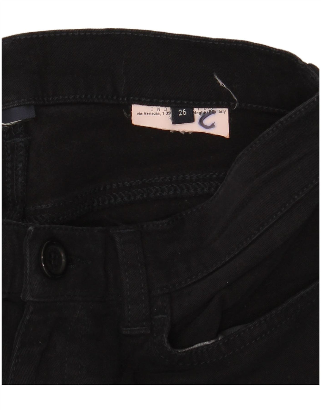 MARINA YACHTING Womens Slim Jeans W26 L26  Black