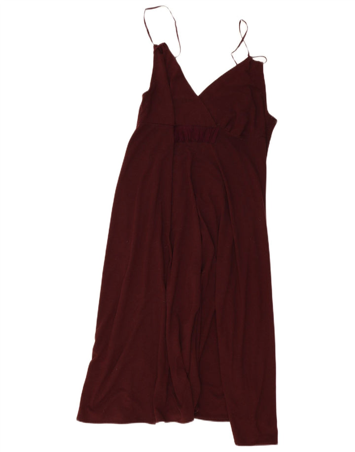 Mossimo ženski sarafan UK 14 Large Burgundy Classic