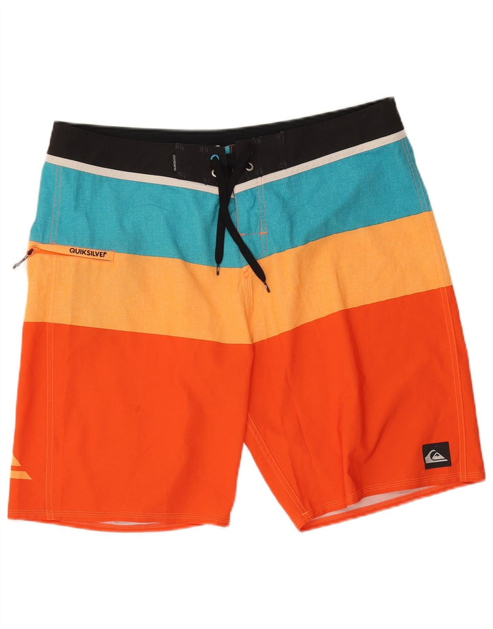 Quiksilver muške kratke hlače za plivanje, veliki raznobojni poliester