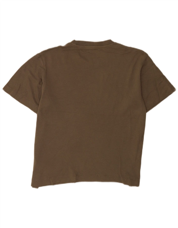 Jack & Jones muška majica kratkih rukava Mala kaki pamuk